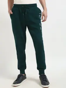 Tommy Hilfiger Men Printed Cotton Brand Logo Track Pants