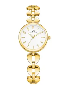 KENNETH SCOTT Women Patterned Dial & Bracelet Style Straps Analogue Watch K23504-GBGW