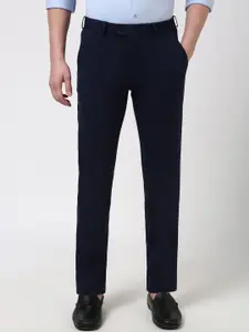 Peter England Men Slim Fit Trousers