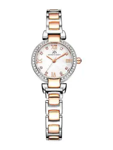 KENNETH SCOTT Women Embellished Dial & Bracelet Style Straps Analogue Watch K22520-KBKM
