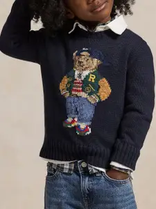 Polo Ralph Lauren Boys Printed Pure Cotton Sweaters