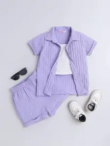 taffykids Girls Shirt with Shorts