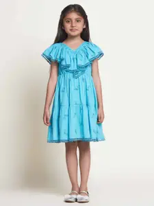 BAESD Floral Print Fit & Flare Dress