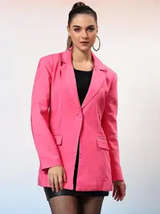 Stylecast X Kotty Women  Notched Lapel Single-Breasted Blazer