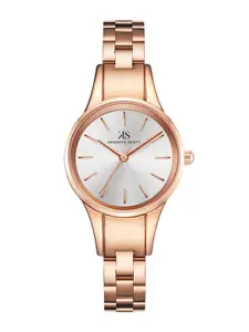 KENNETH SCOTT Women Dial & Stainless Steel Straps Analogue Watch K22517-KBKW