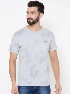 Duke Men Graphic Printed Round Neck Cotton T-shirt
