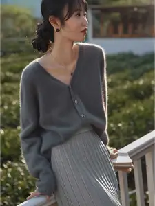 StyleCast Women V - Neck Cardigan Sweater