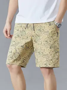 StyleCast x Revolte Men Abstract Printed Cotton Shorts