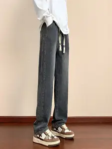 StyleCast Men Straight Fit Light Fade Cotton Jeans