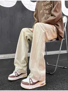 StyleCast Men Cotton Mid-Rise Straight Fit Jeans