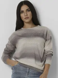 Van Heusen Woman Women Striped Pullover Sweater