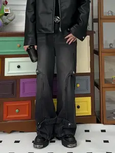 StyleCast Men Mid-Rise Flared Jeans