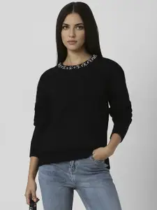 Van Heusen Woman Women Embellished Pullover Sweater