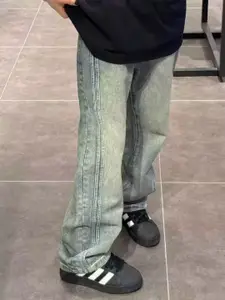 StyleCast Men Cotton Relaxed Fit Light Fade Jeans