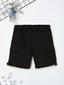 max Boys Pure Cotton Regular Fit Cargo Shorts