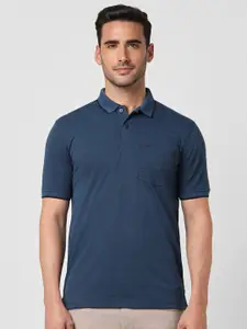 Peter England Polo Collar Regular Fit T-shirt