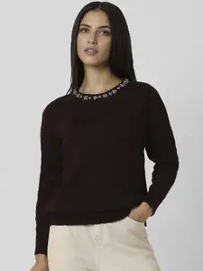 Van Heusen Woman Women Round Neck Sweater Vest