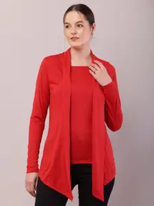 RiseMax Longline Lapel Shrug