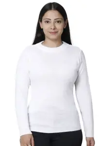 IndiWeaves Women Woollen Pullover with Applique Detail