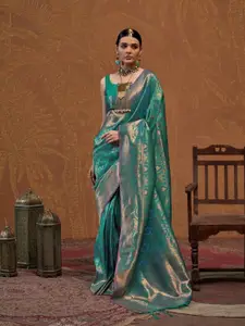 Anouk Women Ethnic Motifs Zari Banarasi Saree