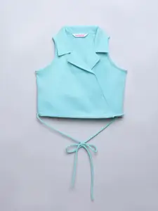 taffykids Girls Wrap Tie-Ups Top