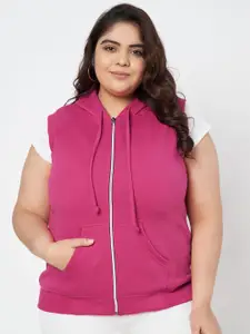 BRINNS Women Plus Size Hooded Sweatshirt