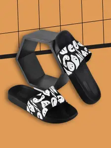 PERY PAO Men Printed Flip Flops