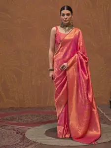 Anouk Woven Design Zari Banarasi Saree