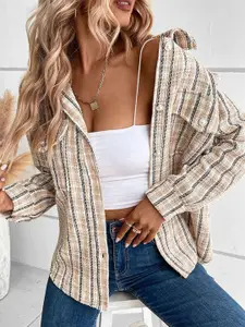DressBerry Women Striped Shirt Style Top