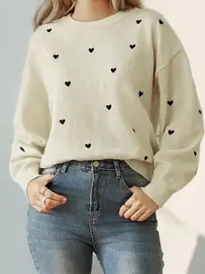 DressBerry Women Printed Round Neck Top