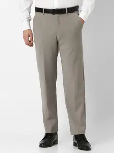 Van Heusen Men Regular Fit Mid-Rise Formal Trouser