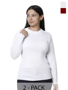 IndiWeaves Women Round Neck Pullover Sweaters