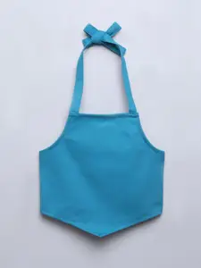 taffykids Girls Halter Neck Sleeveless Crop Top