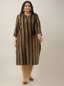 Fashion Zest Floral Printed Straight Kurta