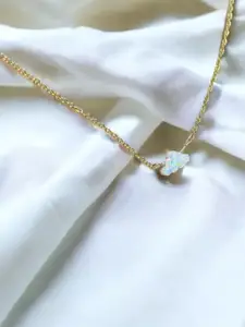 SALTY Dreamy Cloud Pendant Minimal Necklace