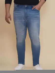 John Pride  Plus Size Men Light Fade Stretchable Jeans