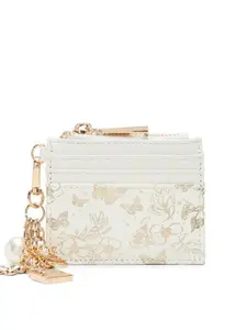 ALDO Women Graphic Printed Card Holder