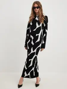 TANDUL Print Maxi Dress