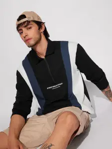 The Souled Store Men Polo Collar T-shirt