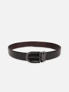 Van Heusen Men Textured Reversible Leather Formal Belt