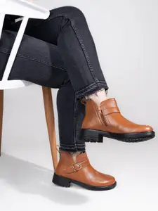 The Roadster Lifestyle Co. Men Round Toe Stylish Chelsea Boots