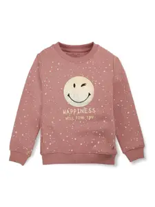 Gini and Jony Girls Printed Sweatshirt