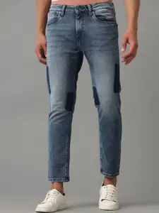 Voi Jeans Men Comfort Relaxed Fit Low Distress Heavy Fade Stretchable Jeans