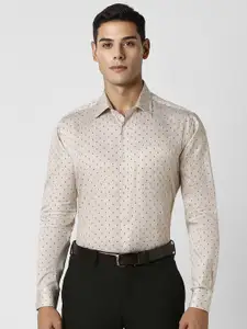 Van Heusen Men Opaque Printed Party Shirt