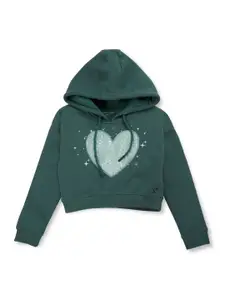 Gini and Jony Girls Hooded Sweatshirt