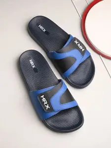HRX by Hrithik Roshan Men Synthetic Velcro Sliders