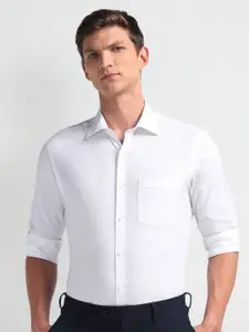 Arrow Men Classic Fit Opaque Solid Pure Cotton Formal Shirt