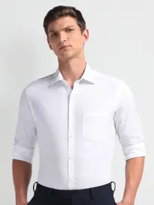 Arrow Men Solid Cotton Formal Shirt