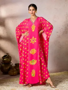 Masaba Print A-Line Dress
