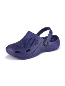 BERSACHE Men Self Design Back Straps Rubber Clogs